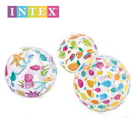 デザインビーチボール 51cm INTEX インテックス ボール