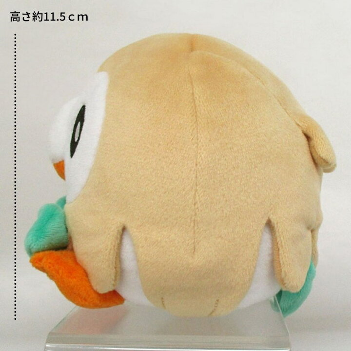 楽天市場 ポケモン ぬいぐるみ モクロー S 高さ約11 5ｃｍぬいぐるみ ポケットモンスター オールスターコレクションpokemon プレゼント 誕生日 ギフト おもちゃ ゲーム 任天堂 国内正規品 製品保証 送料無料 普通郵便対応 ラッピング無料 ぬいぐるみのオレンジ