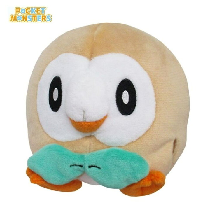 楽天市場 ポケモン ぬいぐるみ モクロー S 高さ約11 5ｃｍぬいぐるみ ポケットモンスター オールスターコレクションpokemon プレゼント 誕生日 ギフト おもちゃ ゲーム 任天堂 国内正規品 製品保証 送料無料 普通郵便対応 ラッピング無料 ぬいぐるみのオレンジ