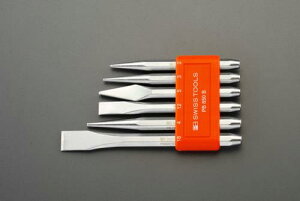 エスコ (ESCO) EA572ZB 6本組 タガネ・ポンチセット EA572ZB