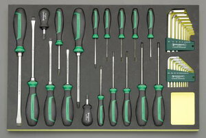 エスコ (ESCO) EA612TC-5 36本組 ドライバー・六角レンチセット EA612TC-5