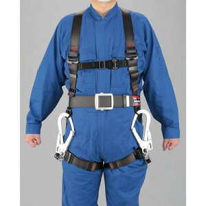 エスコ (ESCO) EA998FF-55 墜落制止用器具(フルハーネス/巻取式ツインランヤード付) EA998FF-55