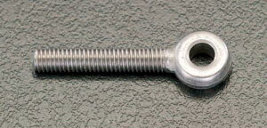 エスコ (ESCO) EA638SC-8 M8 x 30mm 全ねじアイボルト(左ねじ/ステンレス製) EA638SC-8 【7個セット】