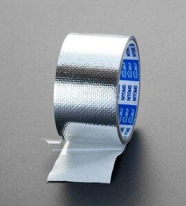 エスコ (ESCO) EA944MH-24 50mmx3.0m 耐熱アルミガラスクロステープ EA944MH-24 【3巻セット】