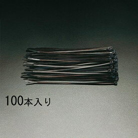 エスコ (ESCO) EA475B-450W 450x 4.8mm 結束バンド(耐候性/100本) EA475B-450W 【3袋セット】