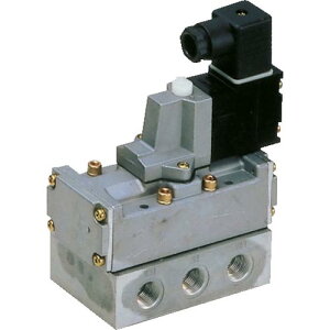 CKD �d���� �p�C���b�g��5�|�[�g�كZ���b�N�X�o���u 4F�V���[�Y 18C Rc1/2 AC200V ( 4F610-15-AC200V )
