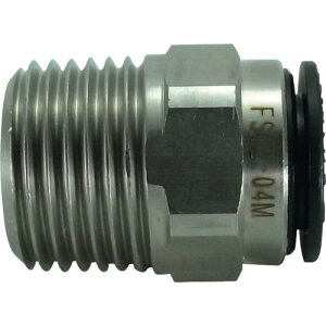 �`���_ ( ���c�ʏ� ) �t�@�C�uSUS���C���R�l�N�^ 12mm�ER1/2 ( FS12-04M (SUS303�V���[�Y) )