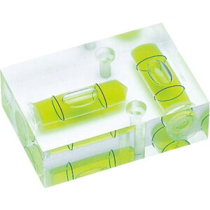 KOD 平クロス型アイベル水平器(取付穴付 ( PTH-30 ) (株)アカツキ製作所