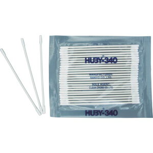 HUBY 3インチ 工業用綿棒(先端筒型) (50000本入) ( BB-012 ) (株)クリーンクロス