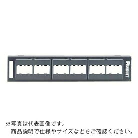 PANDUIT 12ポート用壁面取付パッチパネル枠 ブラケット取り付けタイプ ( CPP12WBL ) 【10個セット】 パンドウイットコーポレーション