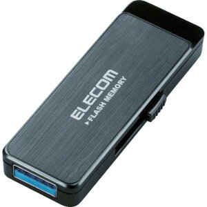 ELECOM USB3.0�t���b�V�� 16GB AES�Z�L�����e�B�@�\�t �u���b�N ( MF-ENU3A16GBK ) �G���R��(��)