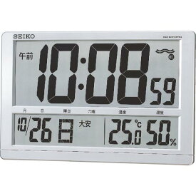 SEIKO　大型液晶電波掛置兼用時計 ( SQ433S ) セイコータイムクリエーション（株）