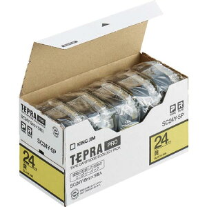 KING ( �L���O�W�� ) JIM �y�����z�u�e�v���vPRO�e�[�v 24mm �G�R�p�b�N(5����)/�����x��/������ ����8m ( SC24Y-5P )