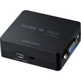 【SALE価格】SANWA　変換コンバーター（HDMI信号VGAタイプ） VGA-CVHD1 ( VGACVHD1 ) サンワサプライ（株）