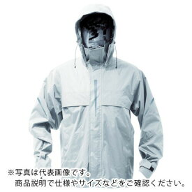 TRUSCO　ベンチレーション（通気口）付レインスーツ　シルバー　L TRW360-71-L ( TRW36071L ) トラスコ中山（株）