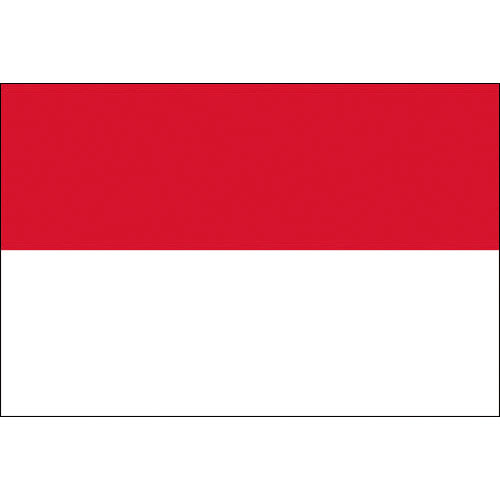 東京製旗　国旗Ｎｏ．２（９０×１３５ｃｍ）　インドネシア ( 426129 ) 東京製旗（株） | Orange Tool Tokiwa
