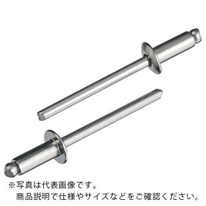 エビ ブラインドリベット(丸頭) ステンレス/ステンレス製 5-5(1000本入) ( LST55 ) (株)ロブテックス