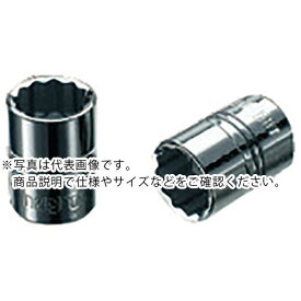 ネプロス　インチ　6．3sq．ソケット（十二角）　対辺寸法5／16inch　差込角6．3mm　全長18．5mm　 NB2-5/16W ( NB2516W ) 京都機械工具（株）