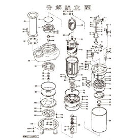 ツルミ　羽根車（60Hz用）　 801-02100229-9 ( 801021002299 ) （株）鶴見製作所