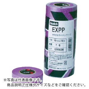 3M ���z�h���p�}�X�L���O�e�[�v EXPP 18mmX18m 7������ ( EXPP 18X18 ) �X���[�G�� �W���p��(��)�e�[�v�E�ڒ��ܐ��i���ƕ�