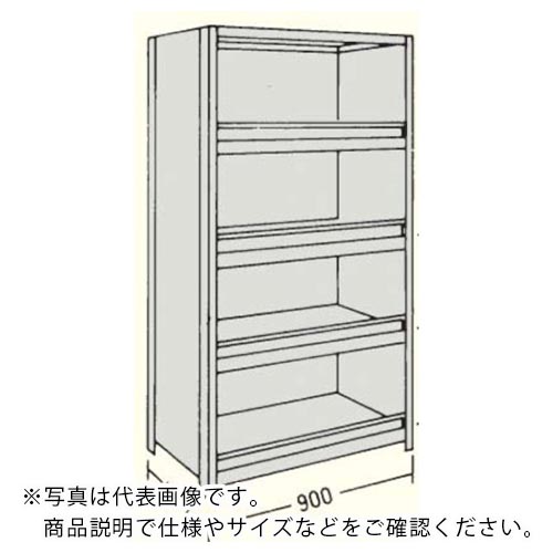 ＮＦ 前当り付軽量物品棚Ｗ９００Ｄ４５０Ｈ１８００Ｆ６ LA63S-46 ( LA63S46 ) 日本ファイリング（株） 【メーカー取寄】 その他