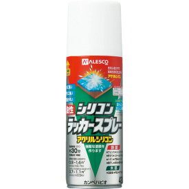 【SALE価格】KANSAI　油性シリコンラッカースプレー　ホワイト　420ml ( 00587644012420 ) （株）カンペハピオ