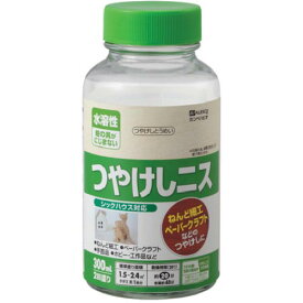 KANSAI　水溶性つやけしニスA　300ML　つやけしとうめい　 788-102-300 ( 788102300 ) 【12本セット】 （株）カンペハピオ