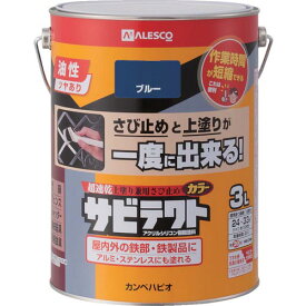 KANSAI　サビテクト　3L　ブルー 109-023-3 ( 1090233 ) 【4缶セット】 （株）カンペハピオ