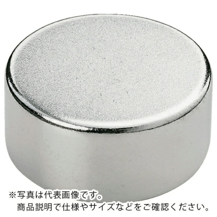 ＴＲＵＳＣＯ ネオジム磁石 TN6-8R-1P 丸形 外径６ｍｍＸ厚み８ｍｍ １個入 【逸品】 丸形