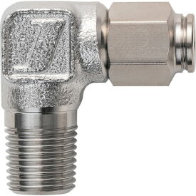 【SALE価格】潤工社 ( 潤工 ) ステンレス継手 エルボ(インチ系列) 9.53×6.99mm PT1/4 ( L-3/8-PT1/4-SUS )