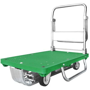 シシク ソリ付運搬台車「SORIMO」 スタンダードプレスキャスタWゴム車輪付 折りたたみハンドル 630×950 ( MA-SMG-SL ) シシクSISIKUアドクライス(株 【メーカー取寄】