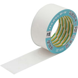 パイオラン　気密防水用テープ　片面タイプ（強粘着）　50mm×20m　ホワイト KM-30-WH ( KM30WH ) ダイヤテックス（株）