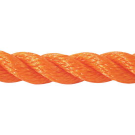 【SALE価格】グリーンクロス　ポリエチレンロープ　オレンジ　8mm　100m巻　 ( 6300040590 ) （株）グリーンクロス 【メーカー取寄】