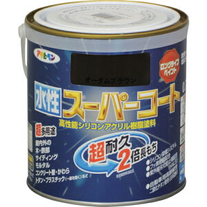 アサヒペン 水性スーパーコート 0.7L オータムブラウン ( 414441 ) 【6個セット】 (株)アサヒペン 【メーカー取寄】