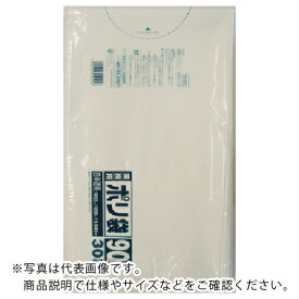 サニパック N-9H業務用ポリ袋白半透明90L 30枚 ( N-9H-HCL ) 【10冊セット】 日本サニパック(株) 【メーカー取寄】