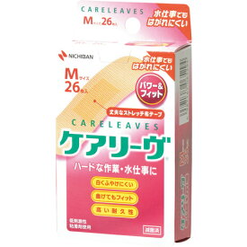 ニチバン 絆創膏 ケアリーヴパワー&フィット ( CLP26M ) 【10個セット】 【メーカー取寄】