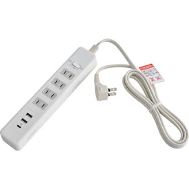 ELPA　コード付USBタップPD20W　 WLS-4322SUC(W) ( WLS4322SUCW ) 朝日電器（株）
