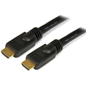 スターテック　HDMI　1．4ケーブル／15m／4K30Hz／ハイスピード／オス・オス／BK　 ( HDMM15M ) STARTECH．COM社