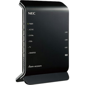 Aterm　NEC　Aterm　Wi－Fi　5（11ac）対応　867＋300Mbps　メッシュ中継機能搭載　Wi－Fiホームルーター PA-WG1200HP4 ( PAWG1200HP4 ) NECプラットフォームズ（株）
