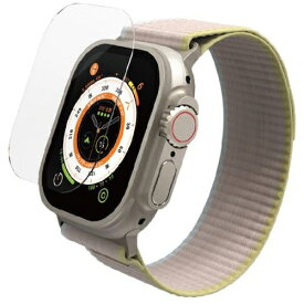 エレコム　Apple　Watch　Ultra　49mm用ガラスフィルム　セラミックコート AW-22CFLGC ( AW22CFLGC ) エレコム（株）