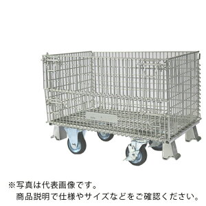 サンキン メッシュパレット 130mmキャスター付 ( SC-15S ) サンキン(株)