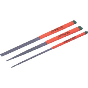 ツボサン 細工用ヤスリ 5本型 3種セット BP入り ( ST-01 (3シュ215MM チュウ) ) ツボサン(株)
