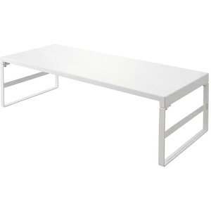 LIHIT デスクボード 机上台(幅590mm・ハイタイプ) 白 ( A7333-0 ) (株)LIHIT LAB.