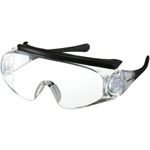 YAMAMOTO 一眼型保護メガネ(オーバーグラスタイプ) 度付対応タイプ ブラック ( SN-760 BK ) 山本光学(株)