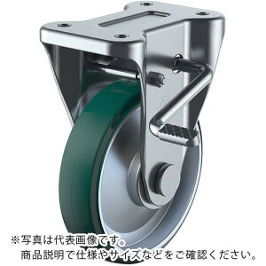 ���[�G�C �v���[�g�� �Œ� �L���X�^�[ �E���^�� �ԗ֌a130mm �X�g�b�p�[�t�� J�^�C�v KB(R)�^ ��t���@100×56 ( UWKB-130R ) (��)���[�G�C �L���X�^�[���ƕ�