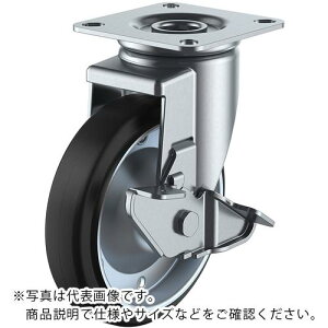 ���[�G�C �v���[�g�� ���� �L���X�^�[ �S�� �ԗ֌a130mm �X�g�b�p�[�t�� J�^�C�v J2-S�^ ��t���@80×80(75×75) ( WJ2-130S ) (��)���[�G�C �L���X�^�[���ƕ�