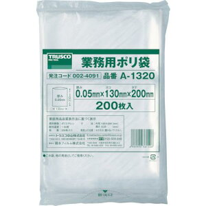 TRUSCO ^| c200X130Xt0.05 200  ( A-1320 (0.05MMX13X20CM)(200}CC) ) gXRR()