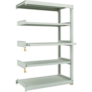 TRUSCO スチールラック M3型中量棚 1200X571XH1800 5段うちスライド2段 連結 ( M3-6463M2B ) トラスコ中山(株)