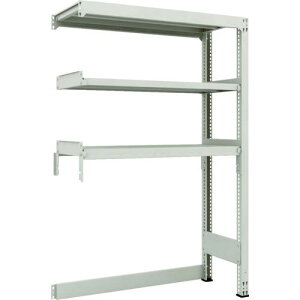 TRUSCO スチールラック M3型中量棚 下段開放型 W1200XD471XH1800 3段 連結 ( M3-SB6453B ) トラスコ中山(株)