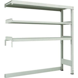 TRUSCO スチールラック M3型中量棚 下段開放型 W1500XD471XH1800 3段 連結 ( M3-SB6553B ) トラスコ中山(株)